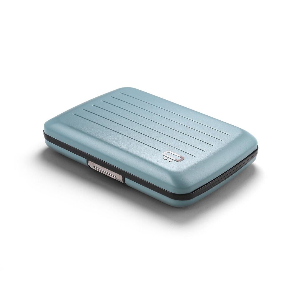5126 Aluminum card holder with metal lock, RFID protection against fraud